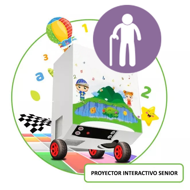proyector-movil-SENIOR centros de día, terapias