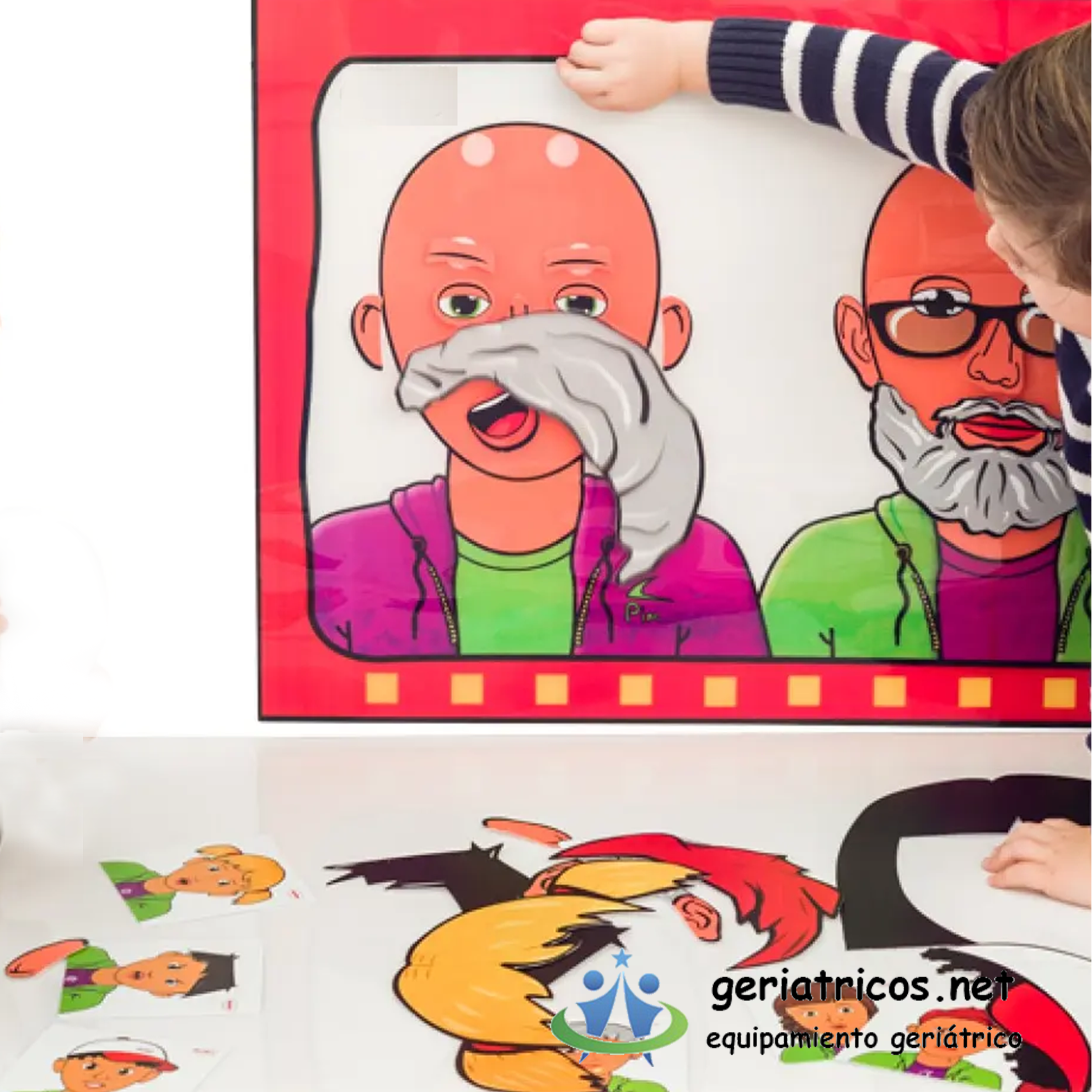 abuelos y nietos para geriatricos