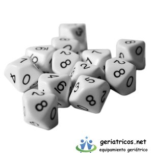 dados 10 caras geriatricos