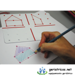 ejercicio de cosido para geriatricos