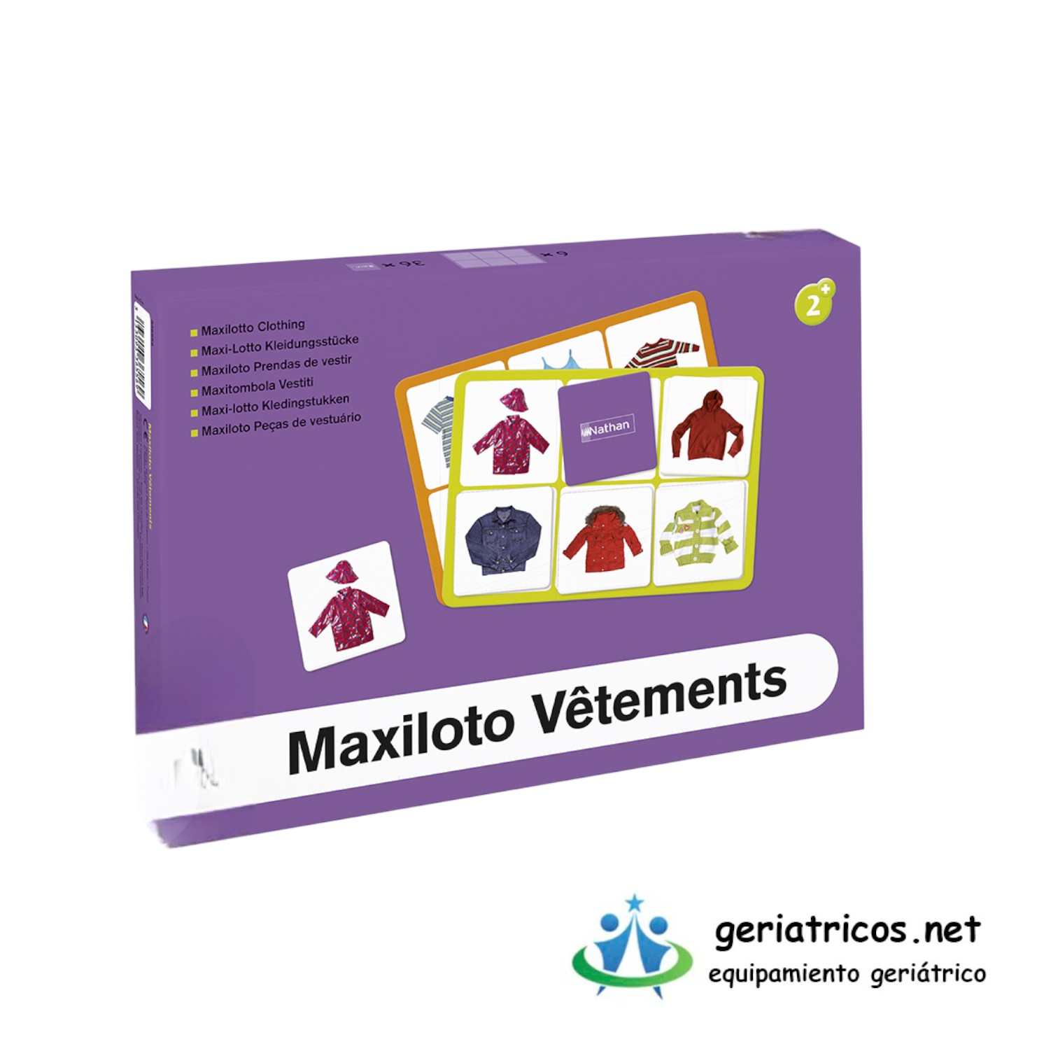 Maxiloto de Ropa  – Juego de Lotería Educativa para Mayores