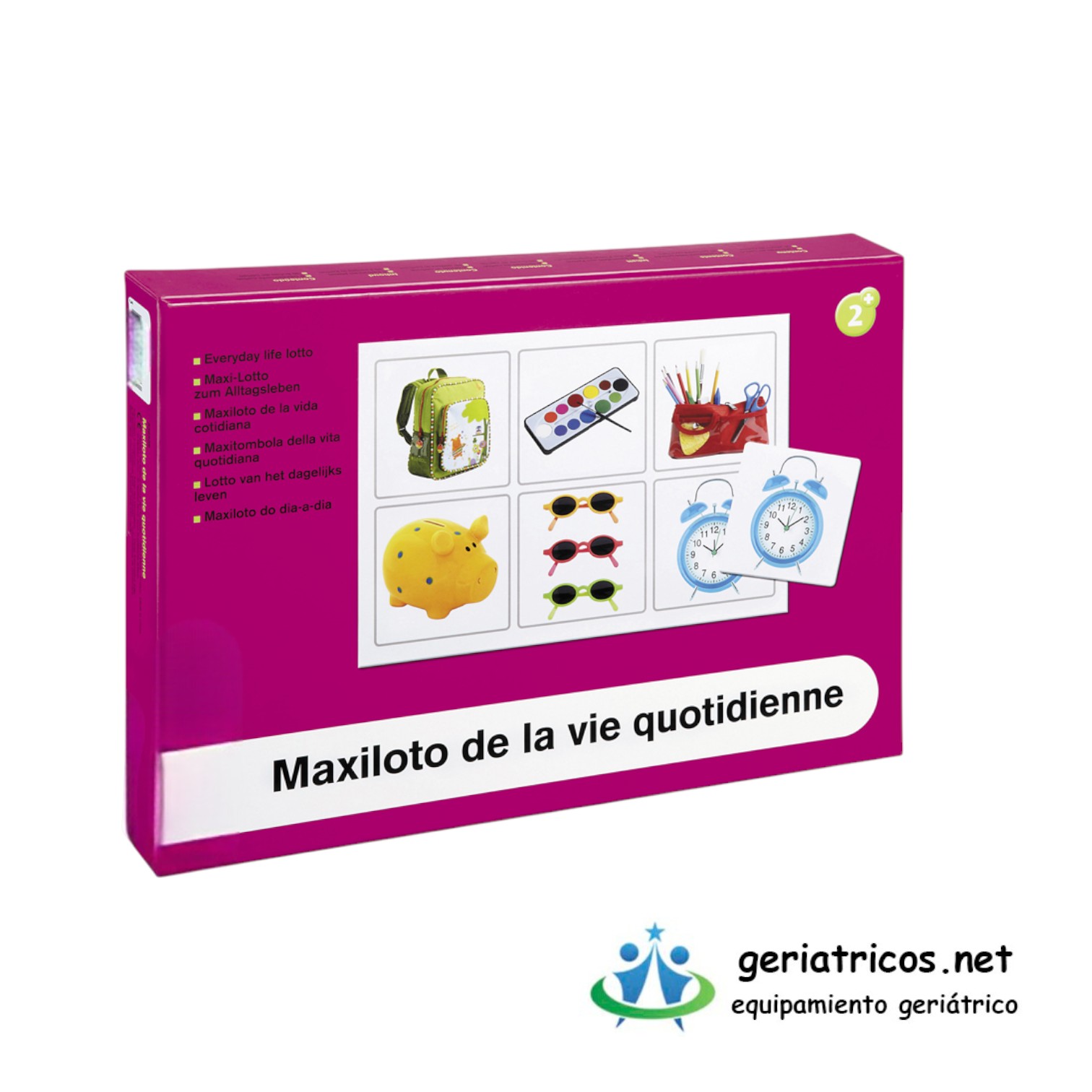 Maxiloto de la Vida Cotidiana – Juego de Loto Educativo para Mayores