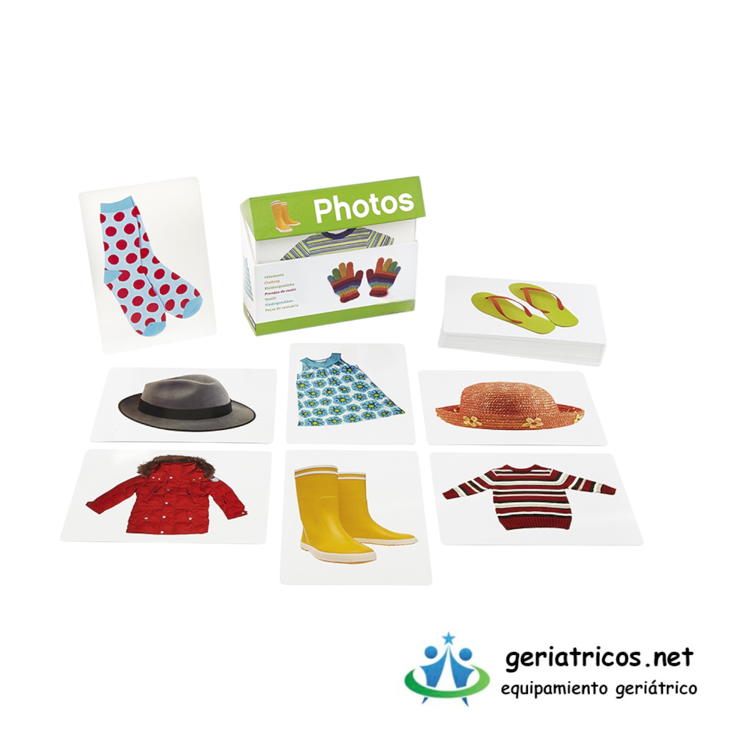 Foto libro Ropa. Estimulación cognitiva y vocabulario
