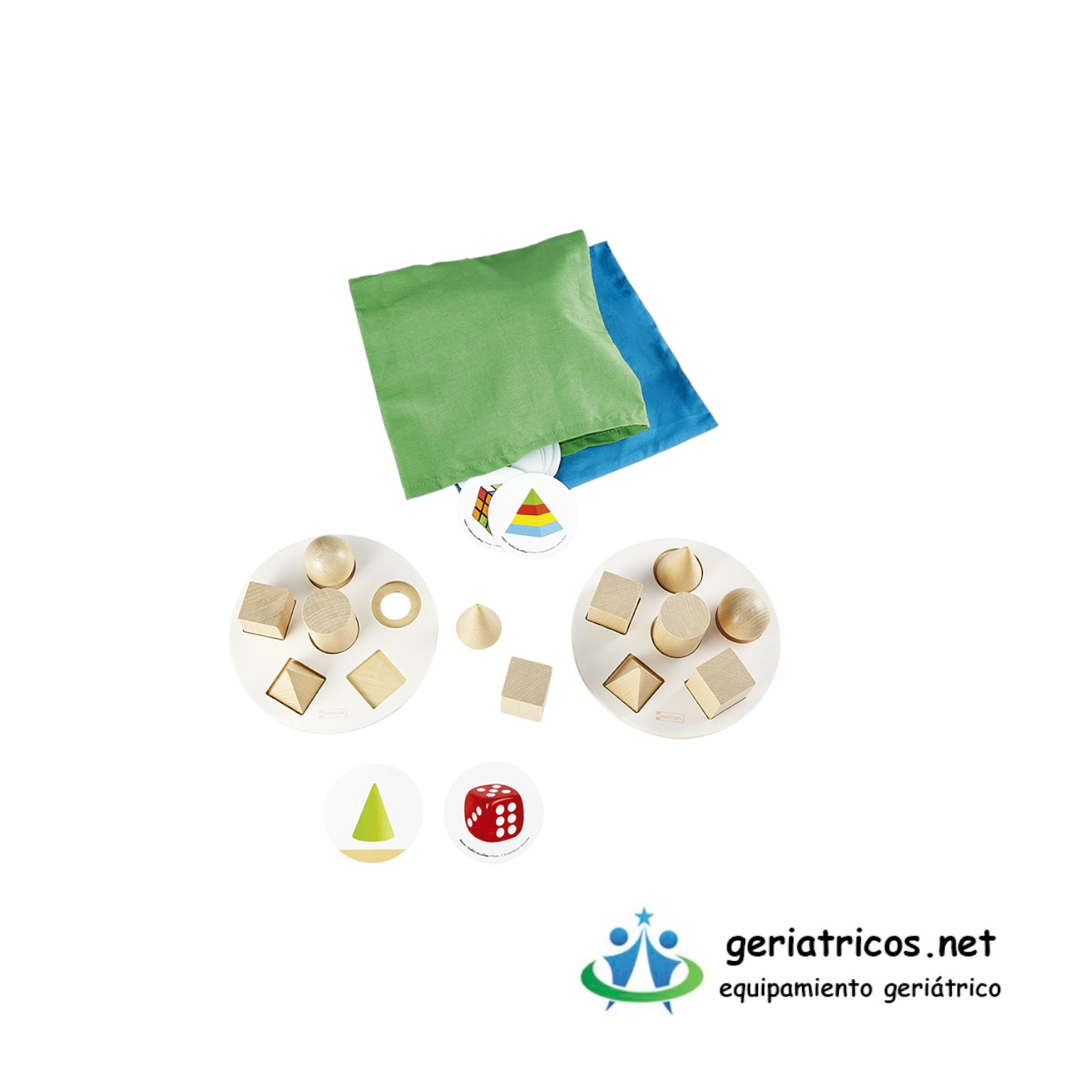 Tactiloto de los Sólidos – Juego Manipulativo para Mayores