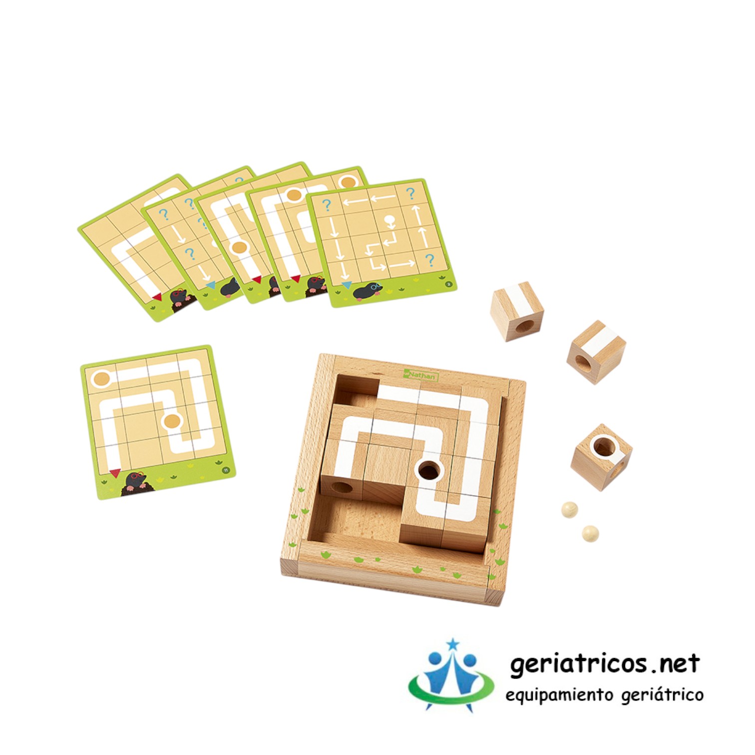 Labycubes – Juego de laberintos con cubos de madera