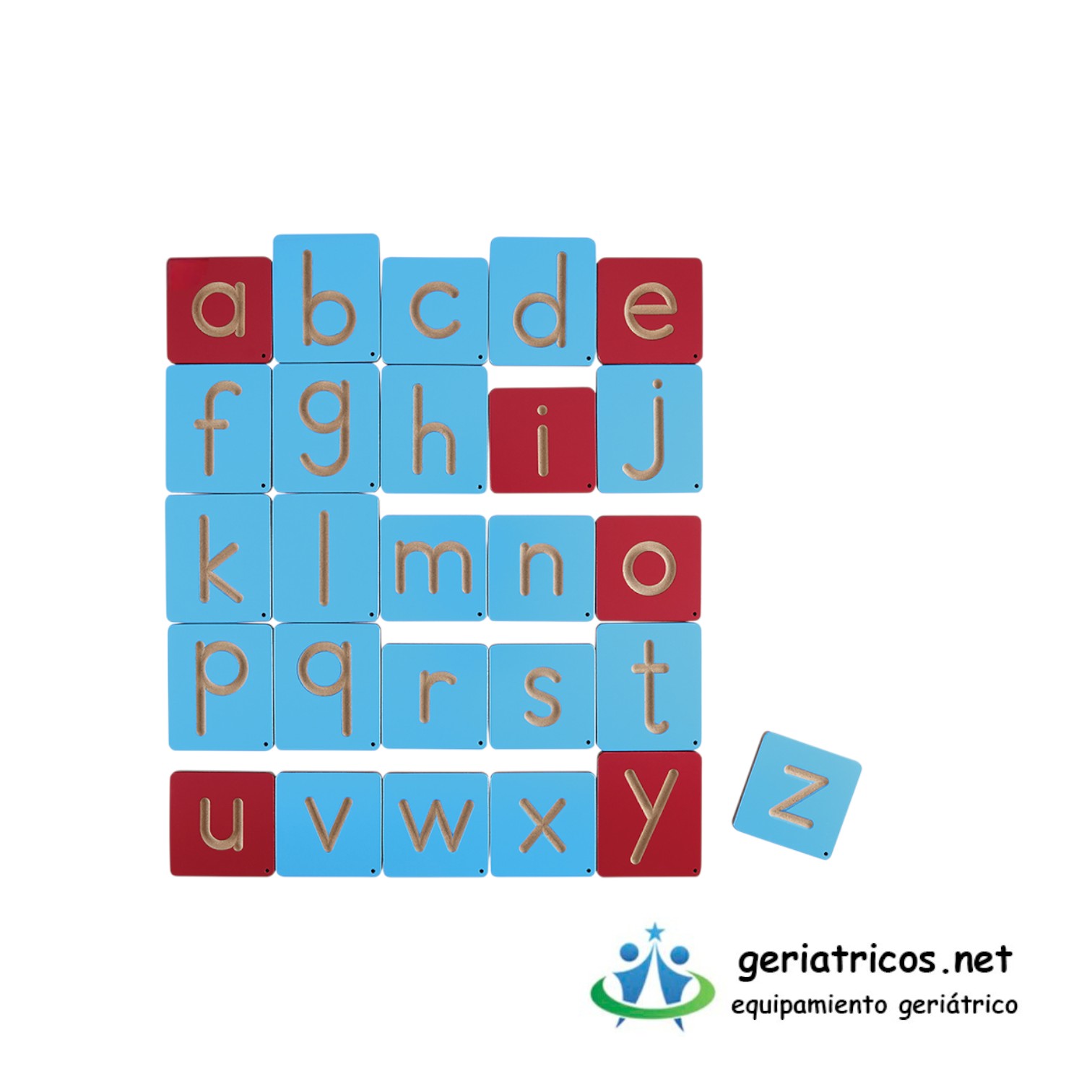 Pistas gráficas - Letras de imprenta