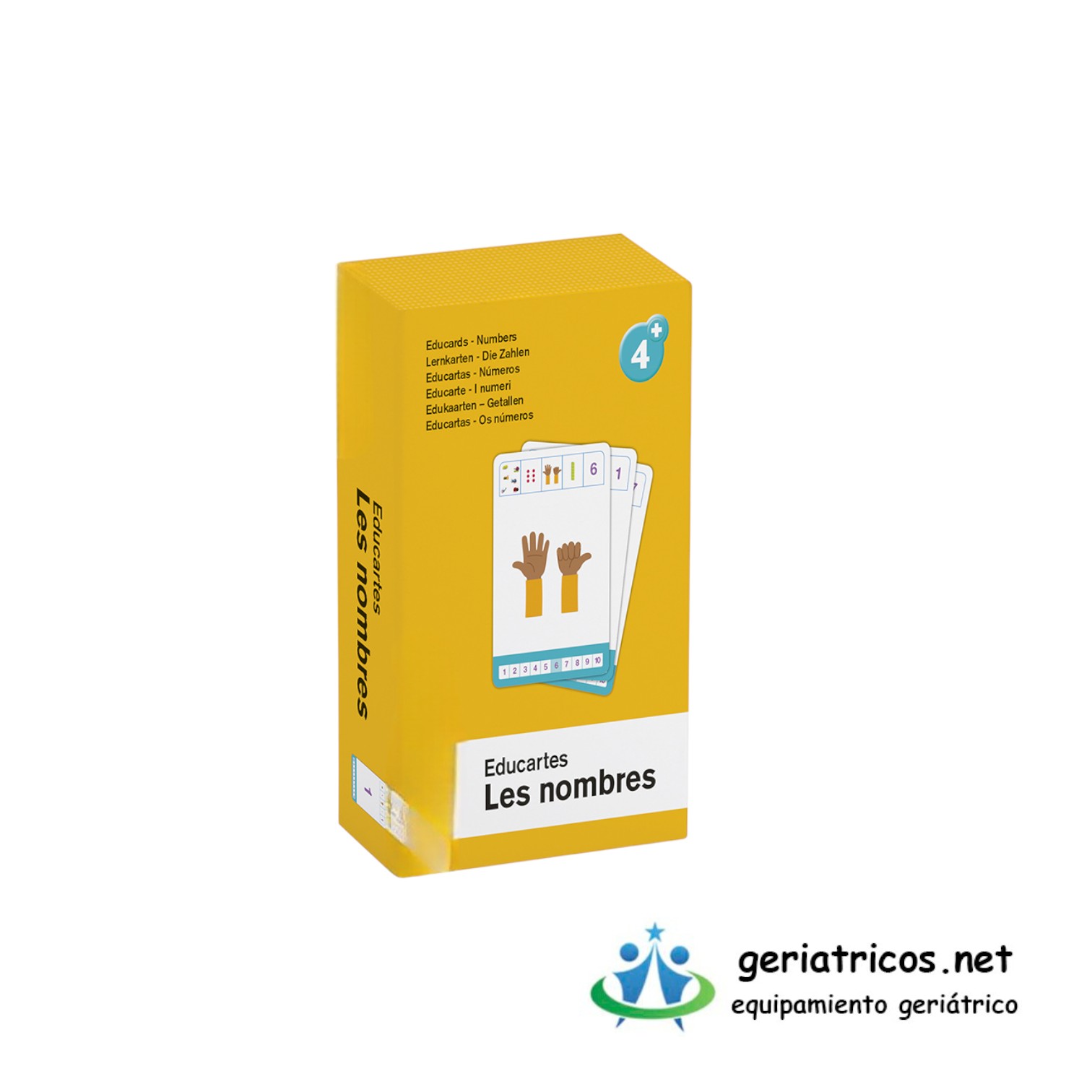 Educartas  Números – Juego Educativo para Mayores