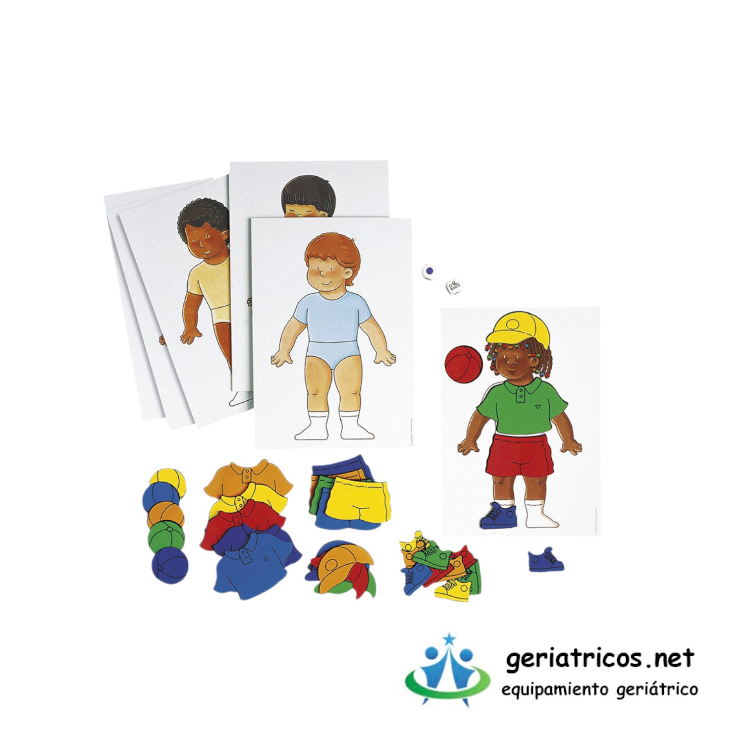 Juego de Colores. Juego magnético para estimulación cognitiva y aprendizaje