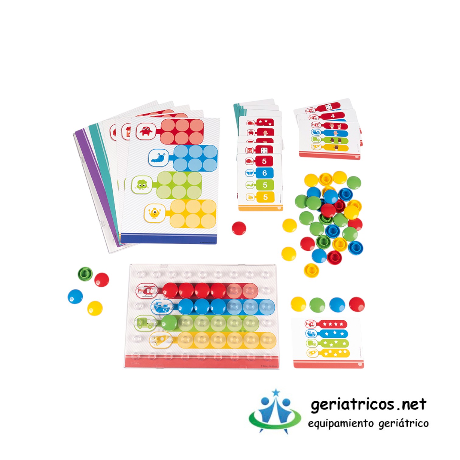 4, 5, 6 Coloredo – Juego educativo para trabajar números y colores