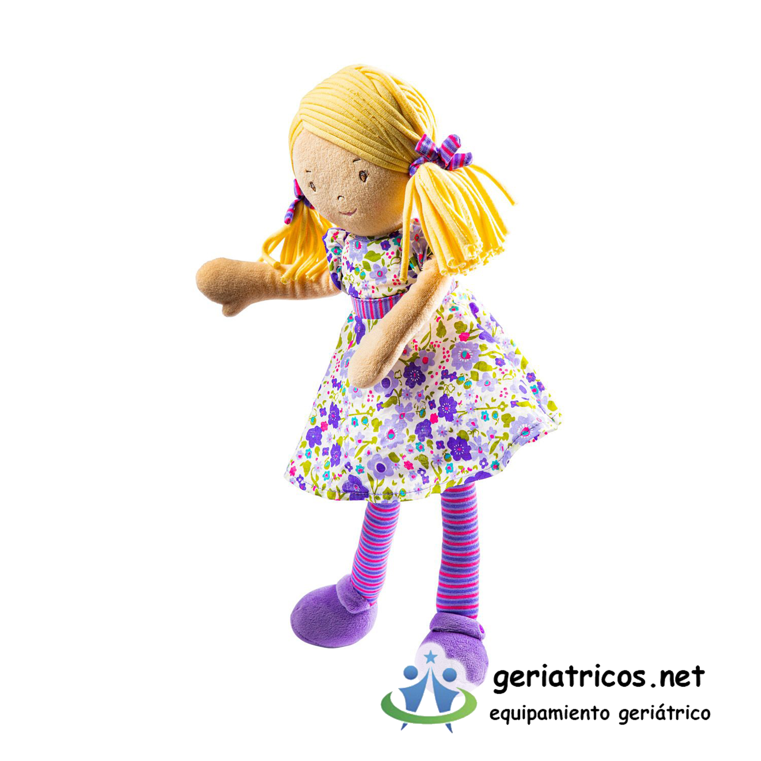 Muñeca Mili para personas mayores y terapias