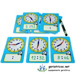 aprender las horas con reloj digital y analogico