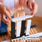 juego de construccion para centros de dia y geriatricos en blanco y negro