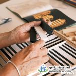 juego de construccion para centros de dia y geriatricos en blanco y negro