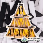 juego de construccion para centros de dia y geriatricos en blanco y negro