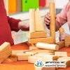 piezas naturales de construccion en madera para centros de dia y geriatricos