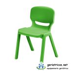 silla verde para centros de dia y geriatricos